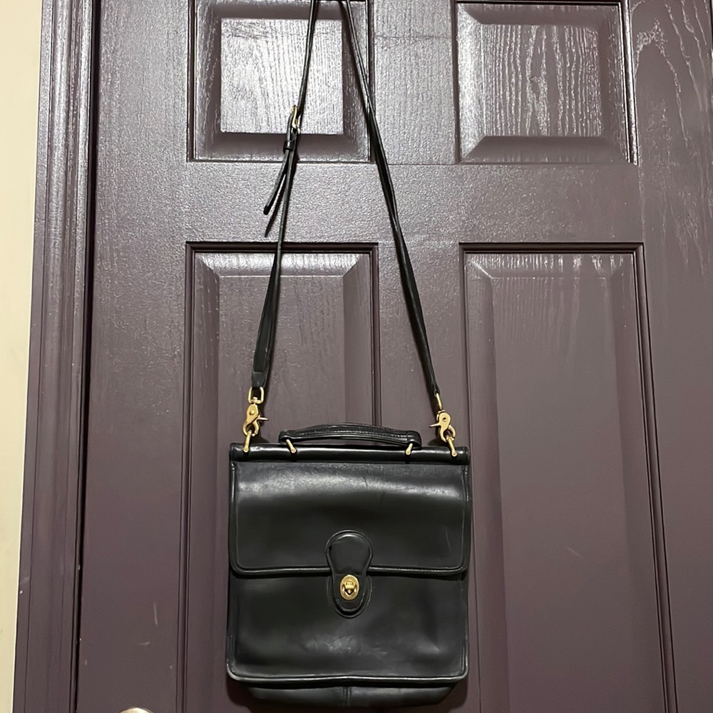 Black coach bag